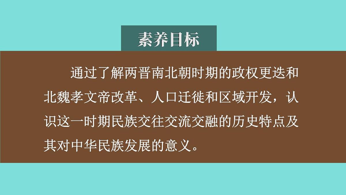 2025年秋统编版七年级历史上册 第19课 北朝政治和北方民族大交融（课件）第2页
