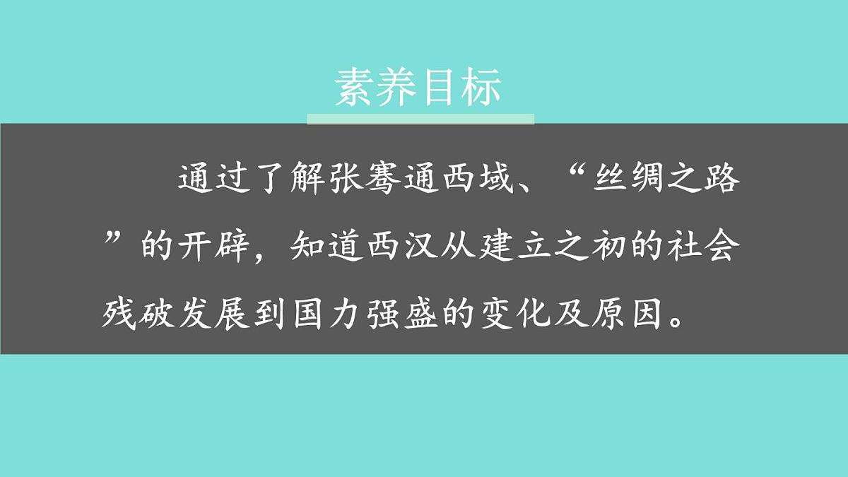 2025年秋统编版七年级历史上册 第14课 丝绸之路的开通与经营西域（课件）第2页