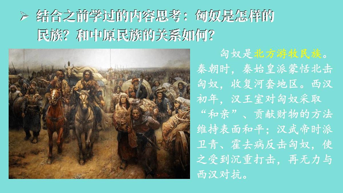 2025年秋统编版七年级历史上册 第14课 丝绸之路的开通与经营西域（课件）第5页