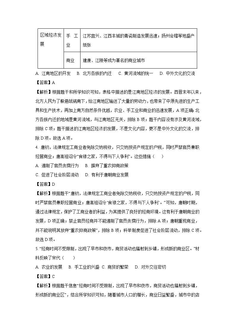 2025年山东省菏泽市鲁西新区中考三模历史试卷第2页