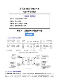 期中复习提分专题讲与练（期中专项训练）九年级历史上学期统编版练习+答案