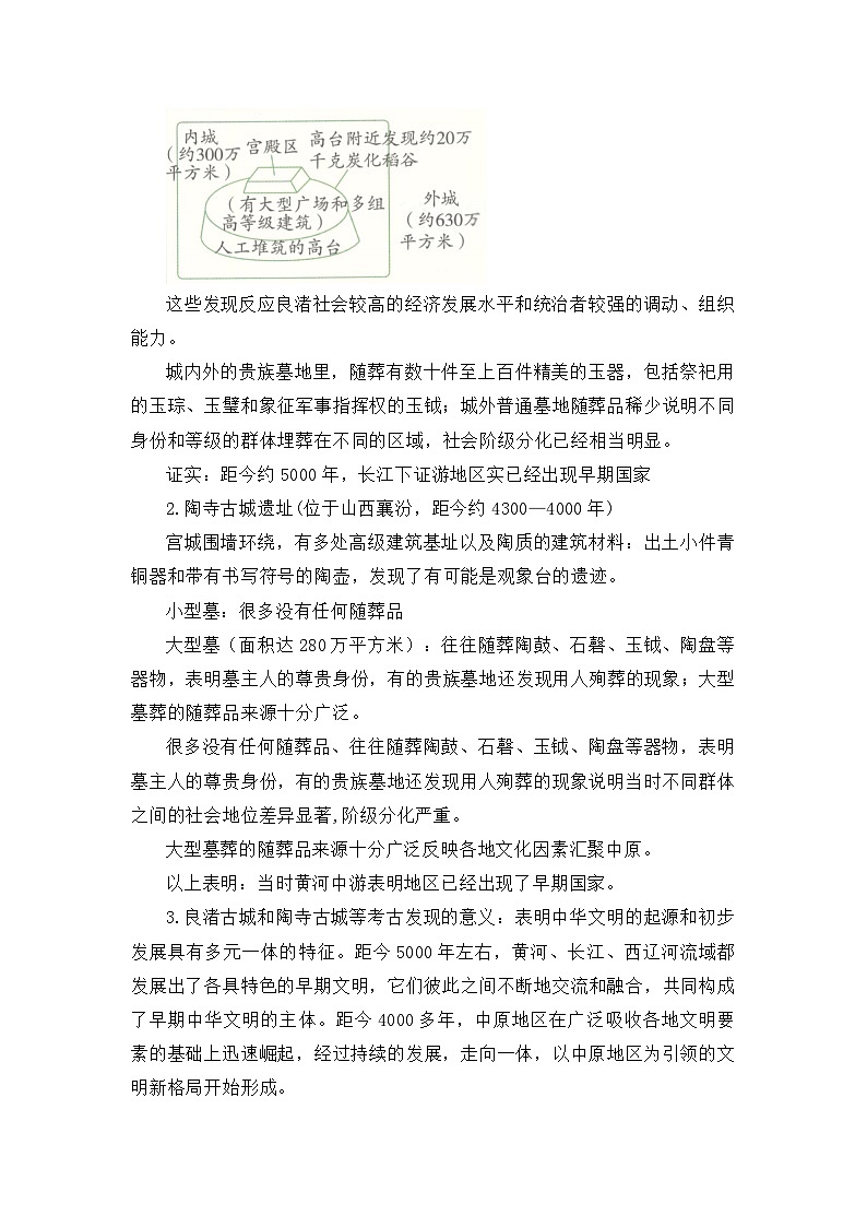 专题03 中华文明的起源2025-2026学年七上历史统编版2024期中复习学案（解析版）第2页