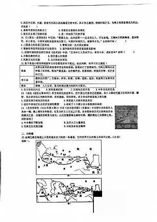 湖北省武汉市武钢三中、十一学校2025-2026学年七年级上学期12月月考历史试题第2页