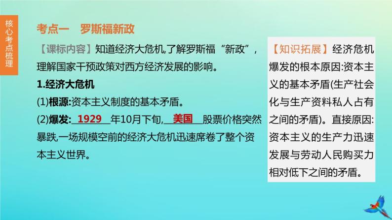 全国版2020中考历史复习方案第六部分世界现代史第24课时经济大危机和第二次世界大战课件03