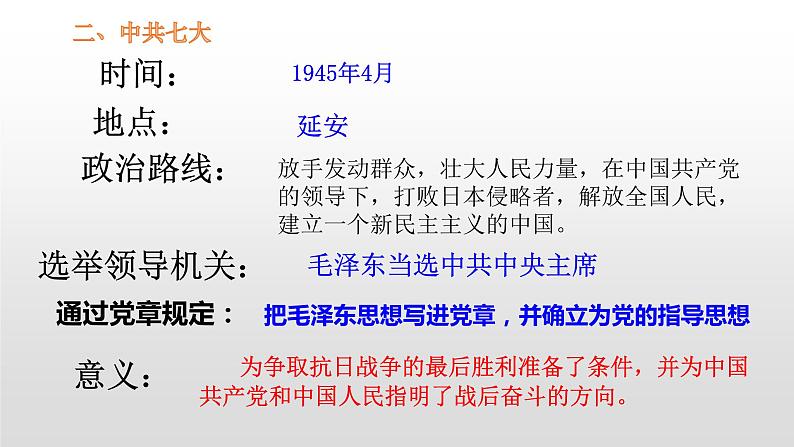 人教部编版八年级历史上册第23课   内战爆发37张PPT02