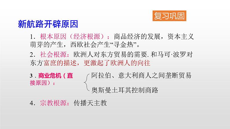 人教部编版九年级历史上册第16课　早期殖民掠夺 课件01