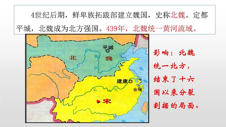 人教部编版七年级历史上册第19课北魏政治和北方民族大交融29张PPT08