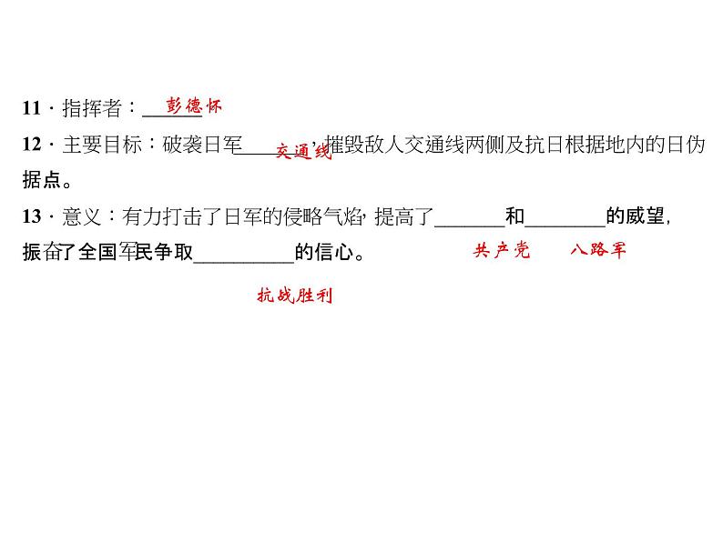 第21课　敌后战场的抗战共22张PPT第7页