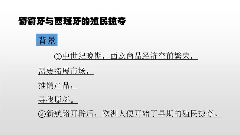 人教部编版2021九年级历史上册第16课　早期殖民掠夺30张PPT07