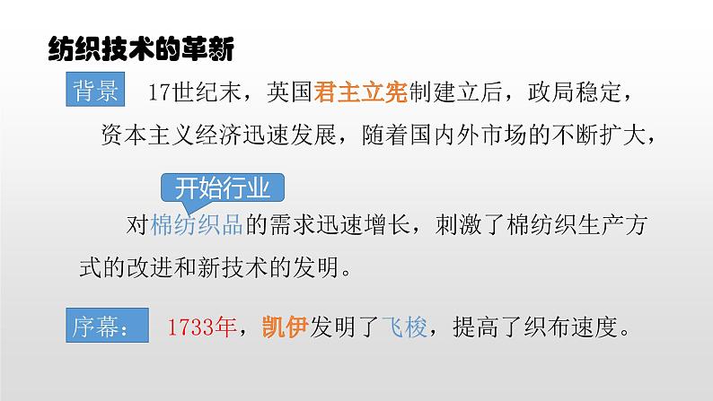 人教部编版2021九年级历史上册第20课  第一次工业革命33张PPT06