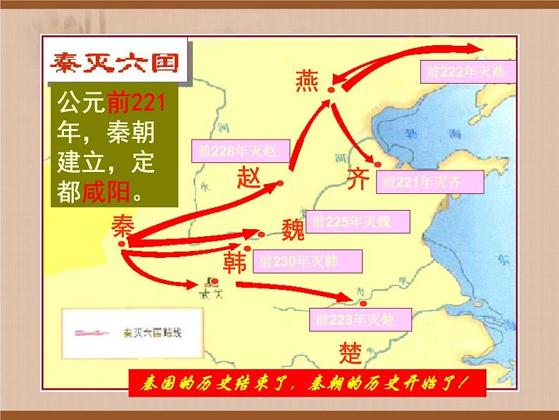 人教部编版七年级历史上册第9课 秦统一中国（17张）课件04