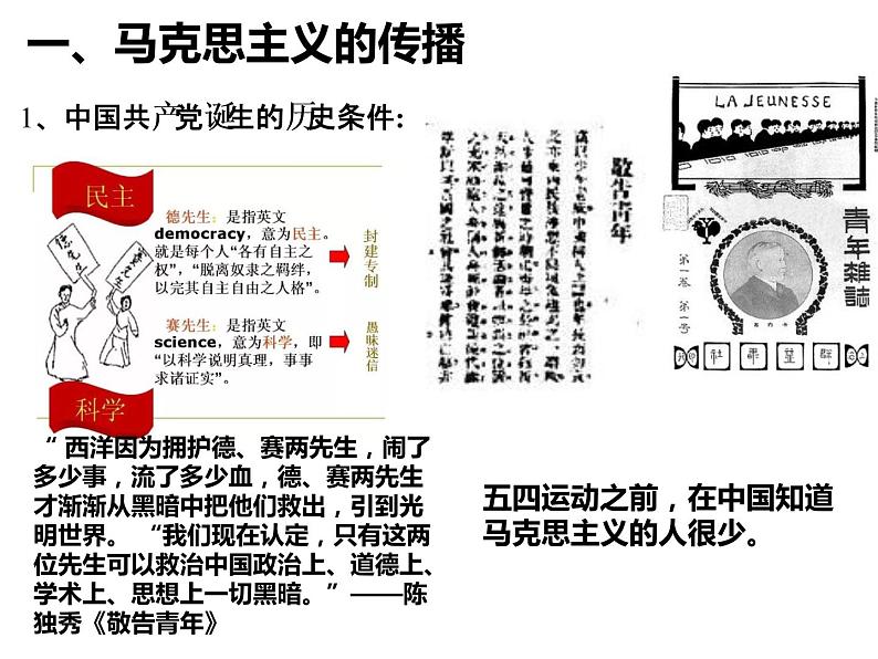 人教（部编版）八年级 历史 上册 第14课 中国共产党诞生（共22张PPT）课件02