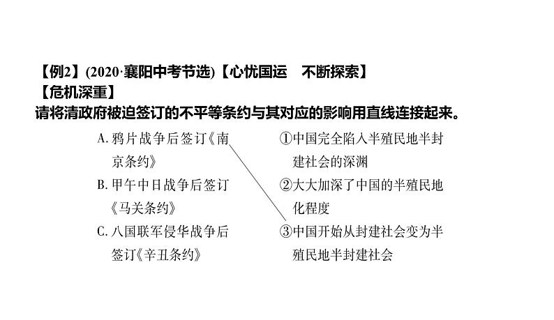 第8讲　近代化的早期探索与民族危机的加剧(19世纪60年代—20世纪初) 课件-2021届中考历史一轮复习（襄阳专版）第5页