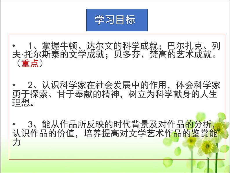 人教版九年级历史下册第二单元7近代科学与文化课件（共52张PPT）05