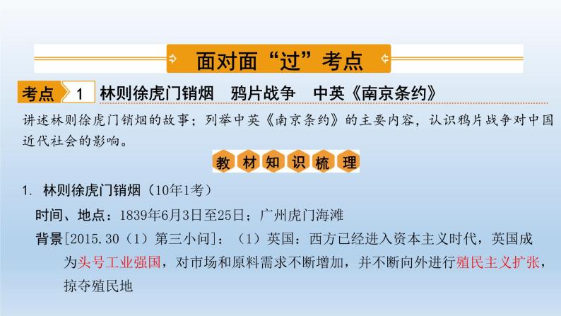 部编版八年级上册第一单元中国开始沦为半殖民地半封建社会复习课件共52页07