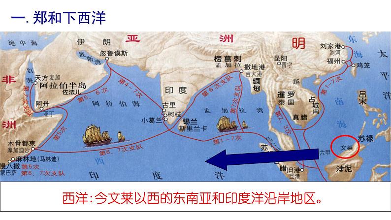 历史七年级下册人教版第十五课明朝的对外关系课件PPT07