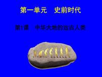 北师大版七年级上册（2016）第1课 中华大地的远古人类背景图课件ppt