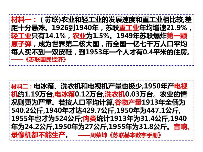 人教部编版九年级历史下册第18课 社会主义的发展与挫折（共22张PPT）06