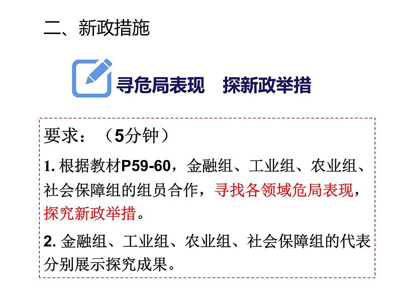 2020-2021学年部编版九年级历史下册第13课 罗斯福新政课件 (26张PPT)第5页