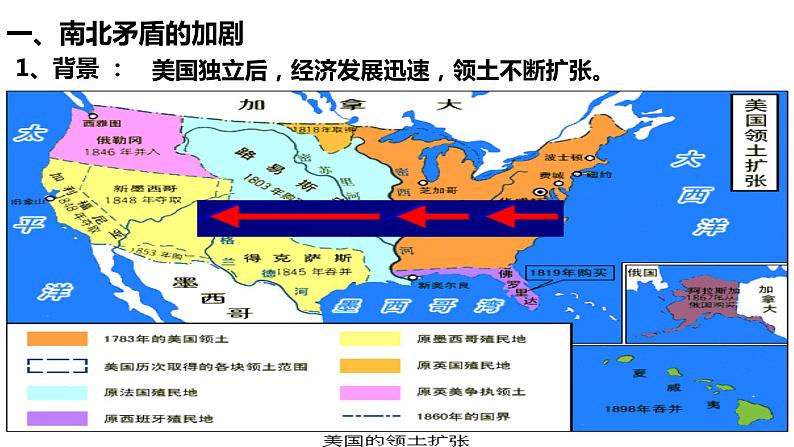 2020-2021学年部编版历史九年级下册第3课 美国内战 课件（29张PPT）02