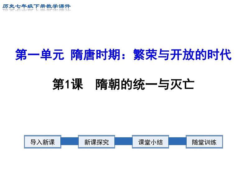 部编版历史七年级下册精品课件(全册)01