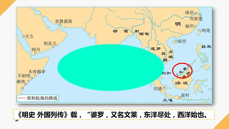 2020-2021学年部编版历史七年级下册第15课明朝的对外关系 课件（28张PPT）第6页