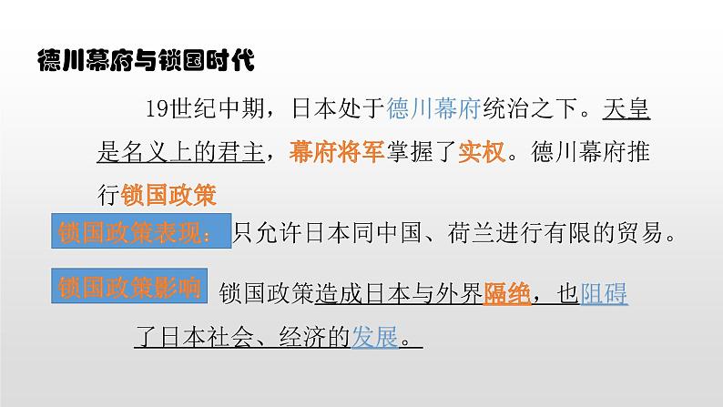 人教部编版2021九年级历史下册第4课日本明治维新 课件PPT08