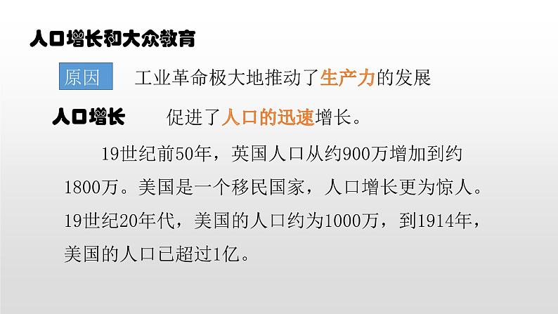 人教部编版2021九年级历史下册第6课工业化国家的社会变化 课件PPT08