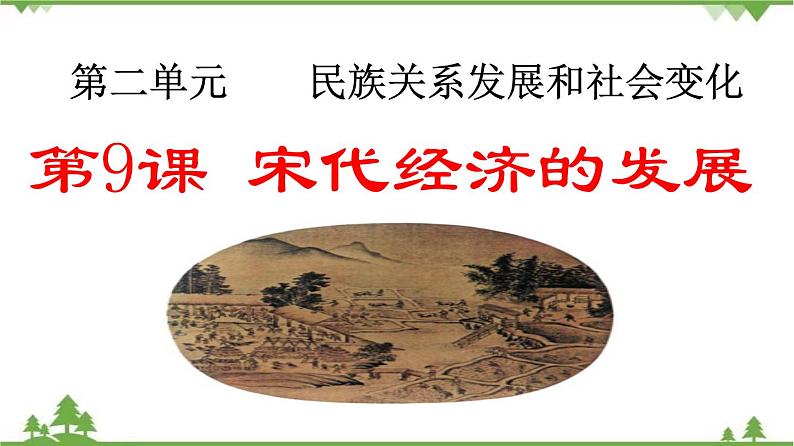 第09课  宋代经济的发展（课件）第1页