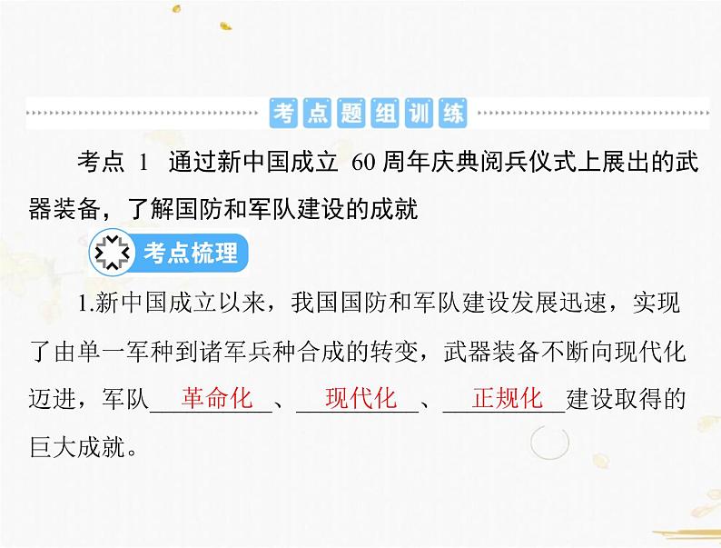 2021年广东省中考历史一轮复习课件：第一篇 教材梳理之中国现代史 （6份打包）04