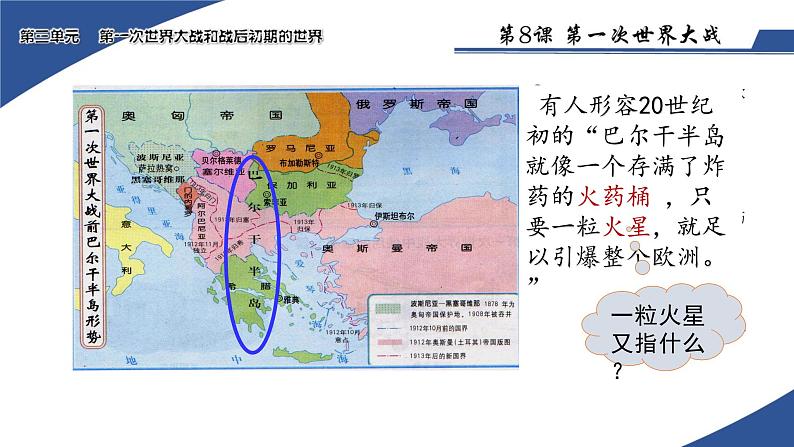 部编版第8课 第一次世界大战九年级历史下学期精品课件07
