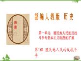 第1课  殖民地人民的反抗斗争-2020-2021学年九年级历史下册同步课件（部编版）