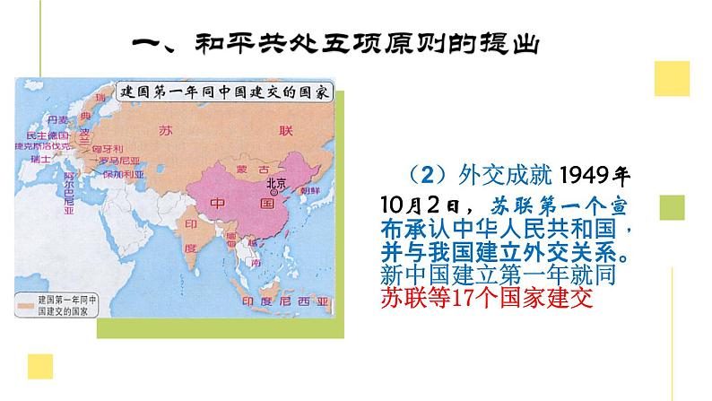 部编版八年级历史下册第五单元第16课 独立自主的和平外交（18张PPT）06