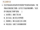 人教版九年级上册历史课件 第6单元 单元易错专训