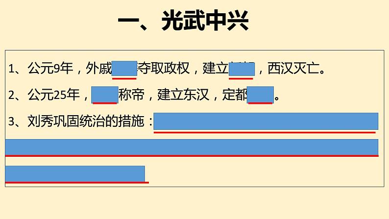 人教部编历史七年级上册第13课 东汉的兴衰课件第3页