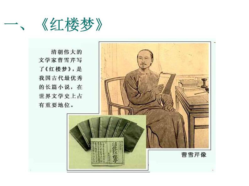 人教版七年级历史下册课件：清朝前期的文学艺术第5页