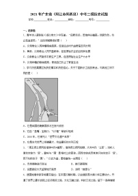 2021年广东省（阳江市阳西县）中考二模历史试题（word版 含答案）