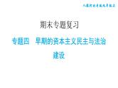 人教版九年级上册历史课件 期末专题复习 专题四　早期的资本主义民主与法治建设