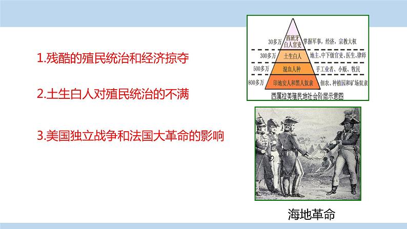 人教版历史九年级下册  第1课《殖民地人民的反抗斗争》PPT课件第5页