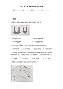 2021年广西玉林市中考历史试题真题及答案（word版）