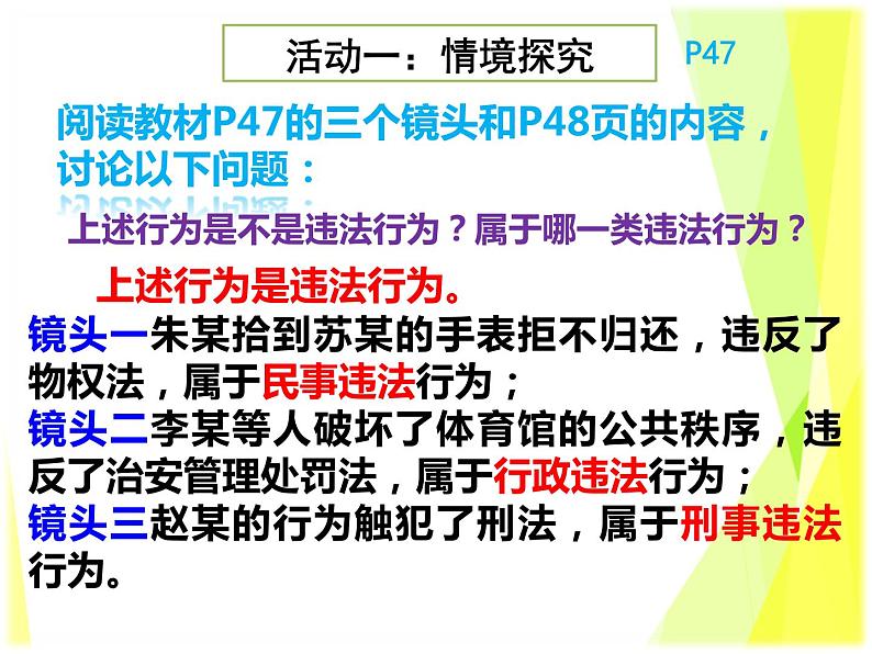 5.1 法不可违 教案+课件-部编版道德与法治八年级上册（含视频）07