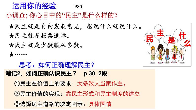 3.1 生活在新型民主国家 教案+课件+练习部编版道德与法治九年级上册（含视频，共30张PPT）07