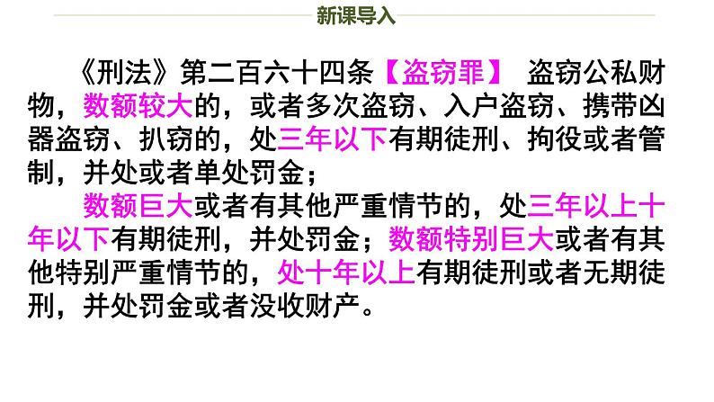 部编版八年级道德与法治第二单元第五课5.2预防犯罪  教案+课件03