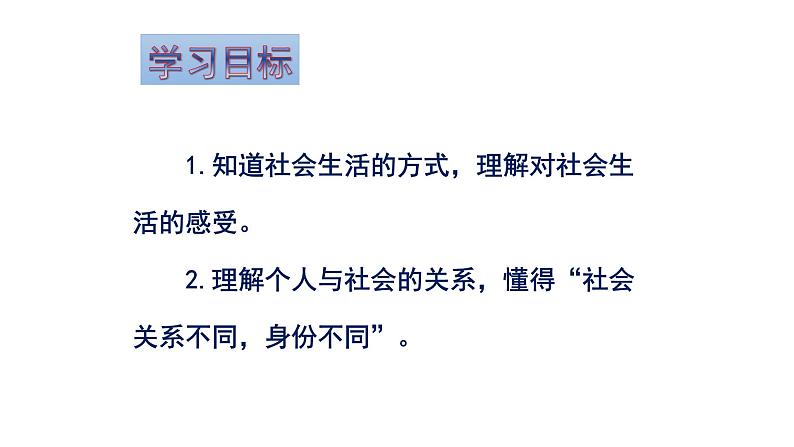 2021-2022学年上学期人教版八年级上册道德与法治1.1我与社会（共35张）第3页