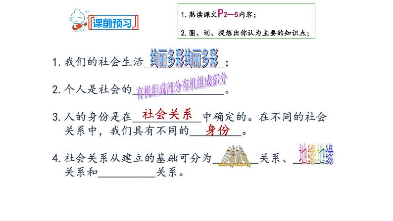 2021-2022学年上学期人教版八年级上册道德与法治1.1我与社会（共35张）第4页