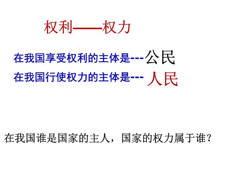 部编人教版道德与法治八年级下册《5根本政治制度》课件PPT第1页