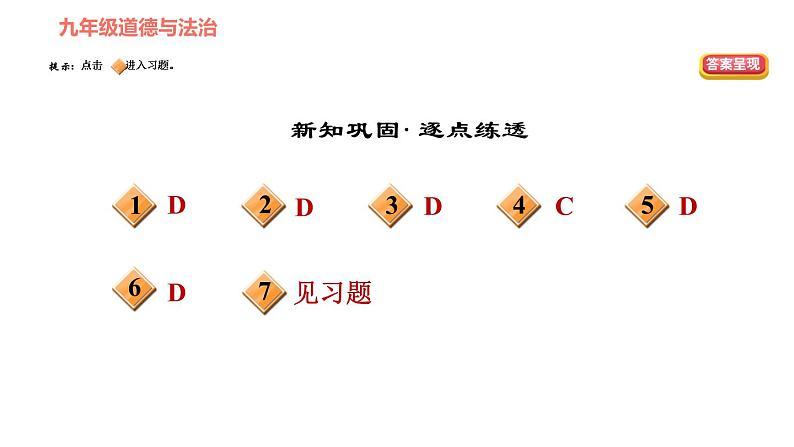 人教版（河北专版）九年级下册道德与法治课件 第3单元 第7课 第1课时 回望成长第2页