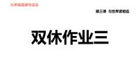 初中政治思品人教部编版九年级下册（道德与法治）第二单元 世界舞台上的中国综合与测试作业课件ppt