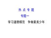 2021-2022学年部编版道德与法制中考复习之学习道德模范　争做最美少年课件PPT