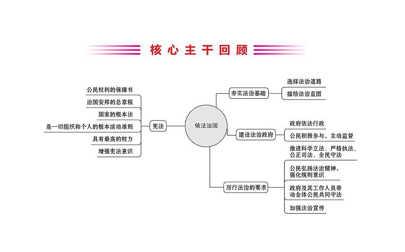 2021-2022学年部编版道德与法制中考复习之全面依法治国　建设法治国家课件PPT第2页